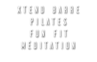 XTEND BARRE PILATES FUN FIT Méditation